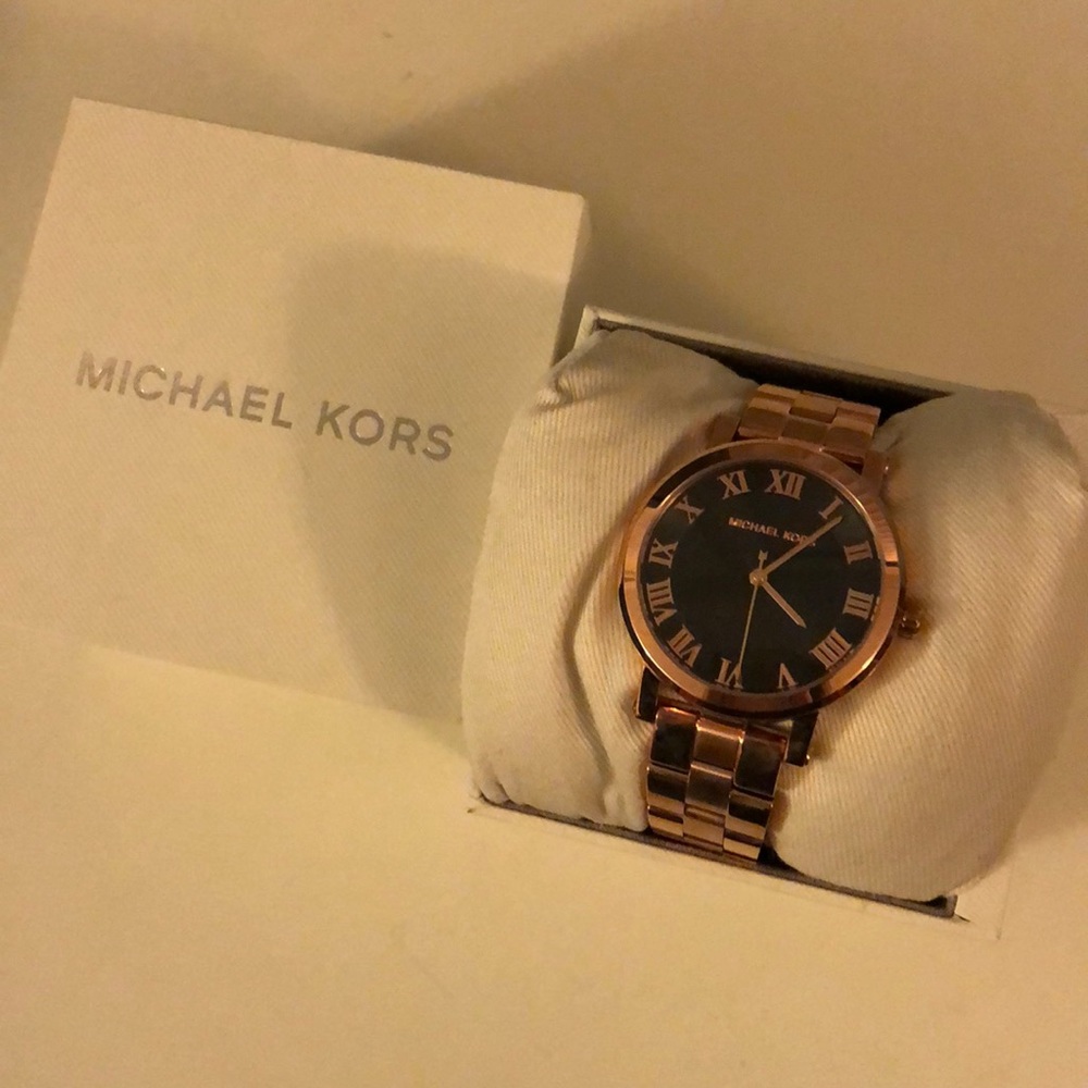 Michael Kors Rose Gold Watch